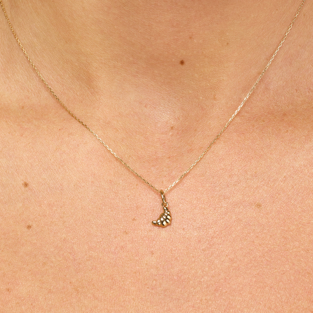 Croissant Pendant Necklace
