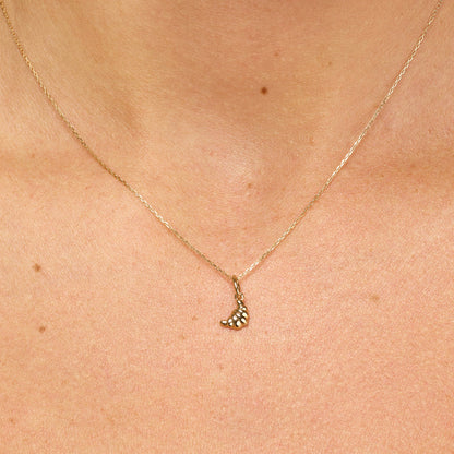 Croissant Pendant Necklace