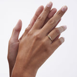 Heart Signet Wedding Band