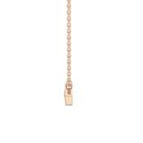 0.08 TCW Round Lab-Grown Diamond Evil Eye Charm Necklace 9