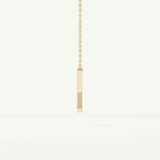 0.23 CT Round Lab-Grown Diamond Y Initial Necklace 7