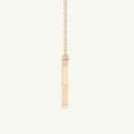0.23 CT Round Lab-Grown Diamond Y Initial Necklace 11