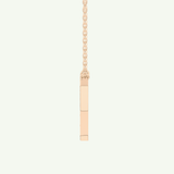 0.23 CT Round Lab-Grown Diamond Y Initial Necklace 11