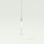0.23 CT Round Lab-Grown Diamond Y Initial Necklace 18