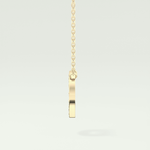 0.22 CT Round Lab-Grown Diamond O Initial Necklace 4