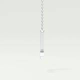 0.24 TCW Round Lab-Grown Diamond L Initial Necklace 16