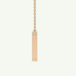 0.36 CT Round Lab-Grown Diamond H Initial Necklace 11