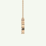 0.098 TCW Round Lab-Grown Diamond Aries Zodiac Necklace 11