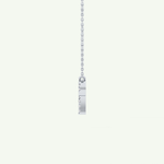 0.098 TCW Round Lab-Grown Diamond Aries Zodiac Necklace 21