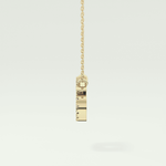 0.175 TCW Round Lab-Grown Diamond Cancer Zodiac Necklace 4