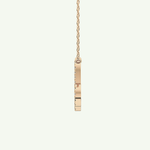 0.108 TCW Round Lab-Grown Diamond Capricon Zodiac Necklace 10