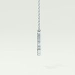 0.108 TCW Round Lab-Grown Diamond Capricon Zodiac Necklace 16