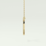 0.13 TCW Round Lab-Grown Diamond Gemini Zodiac Necklace 3