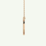 0.13 TCW Round Lab-Grown Diamond Gemini Zodiac Necklace 9