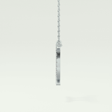 0.13 TCW Round Lab-Grown Diamond Gemini Zodiac Necklace 15