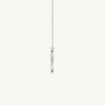0.13 TCW Round Lab-Grown Diamond Gemini Zodiac Necklace 18