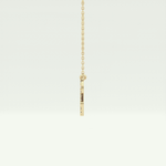0.14 TCW Round Lab-Grown Diamond Leo Zodiac Necklace 4