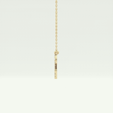 0.14 TCW Round Lab-Grown Diamond Leo Zodiac Necklace 4