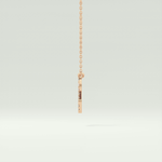 0.14 TCW Round Lab-Grown Diamond Leo Zodiac Necklace 10