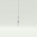0.14 TCW Round Lab-Grown Diamond Leo Zodiac Necklace 16