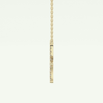 0.273 CT Round Lab-Grown Diamond Pisces Zodiac Necklace 3
