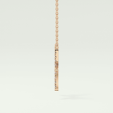 0.273 CT Round Lab-Grown Diamond Pisces Zodiac Necklace 7