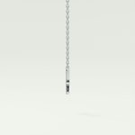 0.273 CT Round Lab-Grown Diamond Sagittarius Zodiac Necklace 15