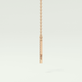 0.093 CT Round Lab-Grown Diamond Virgo Zodiac Necklace 8