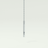 0.093 CT Round Lab-Grown Diamond Virgo Zodiac Necklace 13