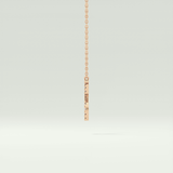 0.12 CT Round Lab-Grown Diamond Taurus Zodiac Necklace 9