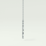 0.204 CT Round Lab-Grown Diamond Virgo Zodiac Necklace 13