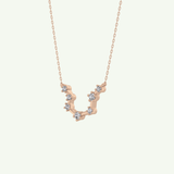 0.2 TCW Round Lab-Grown Diamond Leo Constellation Necklace