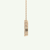 0.2 TCW Round Lab-Grown Diamond Leo Constellation Necklace
