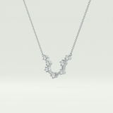 0.2 TCW Round Lab-Grown Diamond Leo Constellation Necklace