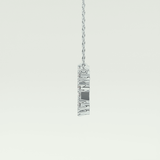 0.2 TCW Round Lab-Grown Diamond Leo Constellation Necklace