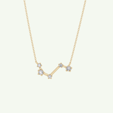 0.16 TCW Round Lab-Grown Diamond Aires Constellation Necklace