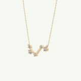 0.16 TCW Round Lab-Grown Diamond Aires Constellation Necklace