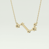 0.16 TCW Round Lab-Grown Diamond Aires Constellation Necklace