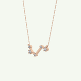 0.16 TCW Round Lab-Grown Diamond Aires Constellation Necklace