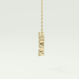 0.116 TCW Round Lab-Grown Diamond Cancer Constellation Necklace