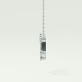 0.13 TCW Round Lab-Grown Diamond Capricorn Constellation Necklace