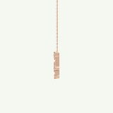 0.18 TCW Round Lab-Grown Diamond Gemini Constellation Necklace