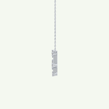 0.18 TCW Round Lab-Grown Diamond Gemini Constellation Necklace