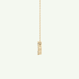 0.15 TCW Round Lab-Grown Diamond Scorpio Constellation Necklace