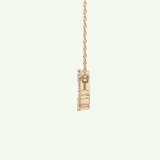 0.15 TCW Round Lab-Grown Diamond Scorpio Constellation Necklace