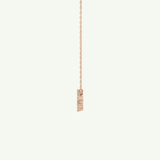 0.111 TCW Round Lab-Grown Diamond Saggitarius Constellation Necklace