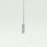0.111 TCW Round Lab-Grown Diamond Saggitarius Constellation Necklace