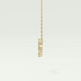 0.085 TCW Round Lab-Grown Diamond Scorpio Constellation Necklace