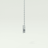 0.062 TCW Round Lab-Grown Diamond Taurus Constellation Necklace