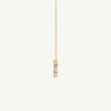 0.103 TCW Round Lab-Grown Diamond Virgo Constellation Necklace